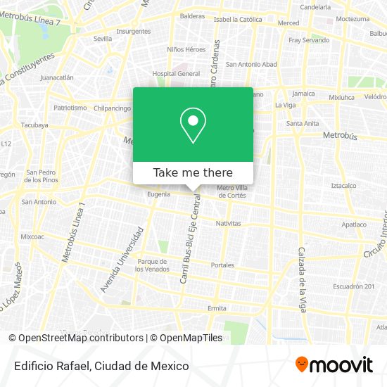 Edificio Rafael map