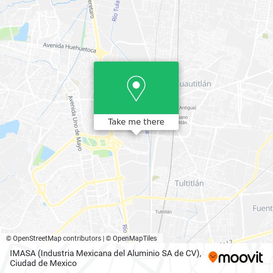 IMASA (Industria Mexicana del Aluminio SA de CV) map