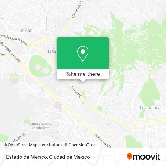 Estado de Mexico map