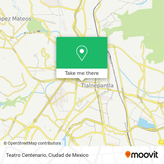 Mapa de Teatro Centenario