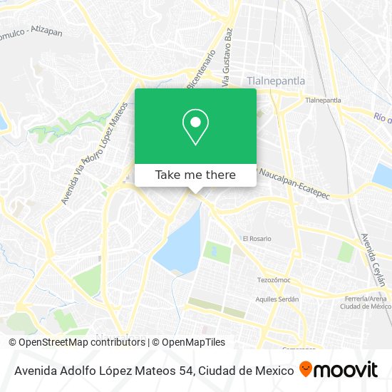 Avenida Adolfo López Mateos 54 map