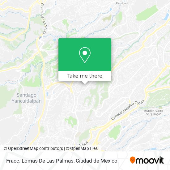 Mapa de Fracc. Lomas De Las Palmas