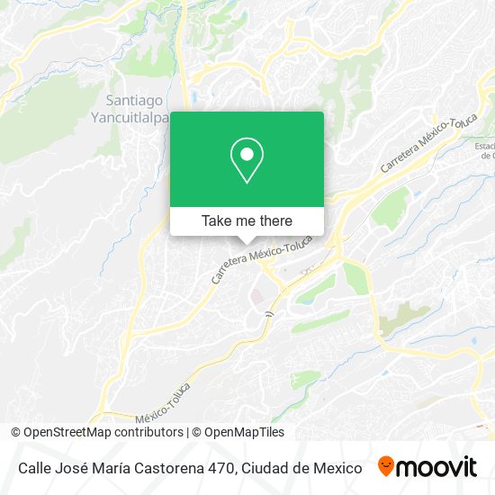 Calle José María Castorena 470 map