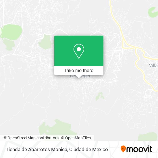 Tienda de Abarrotes Mónica map