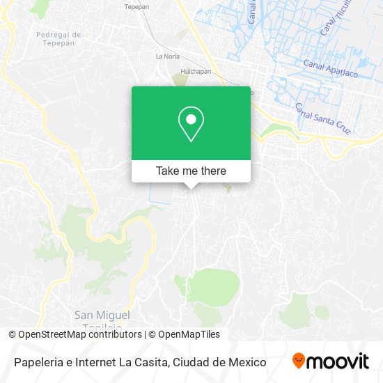 Papeleria e Internet La Casita map
