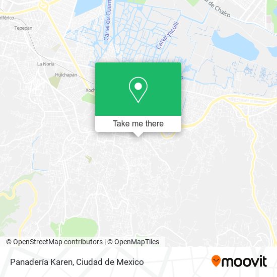 Mapa de Panadería Karen