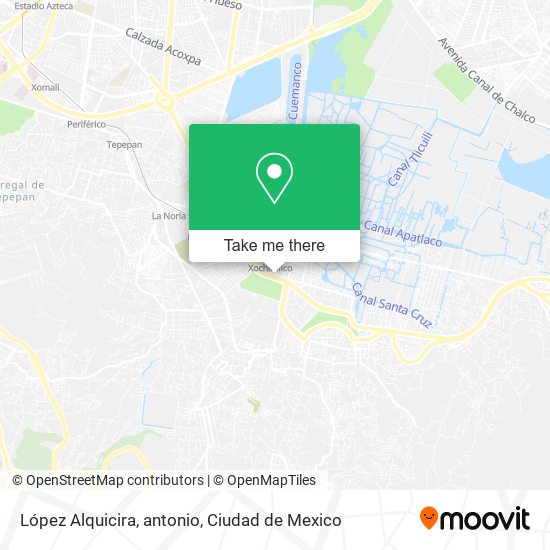 López Alquicira, antonio map