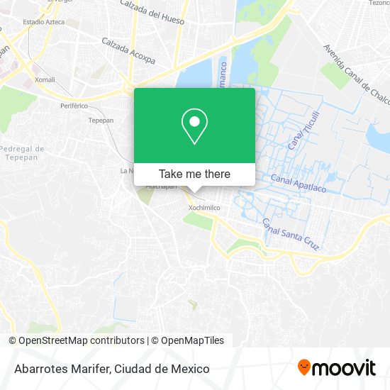 Abarrotes Marifer map