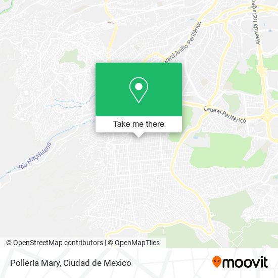 Pollería Mary map