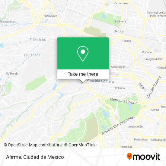 Mapa de Afirme