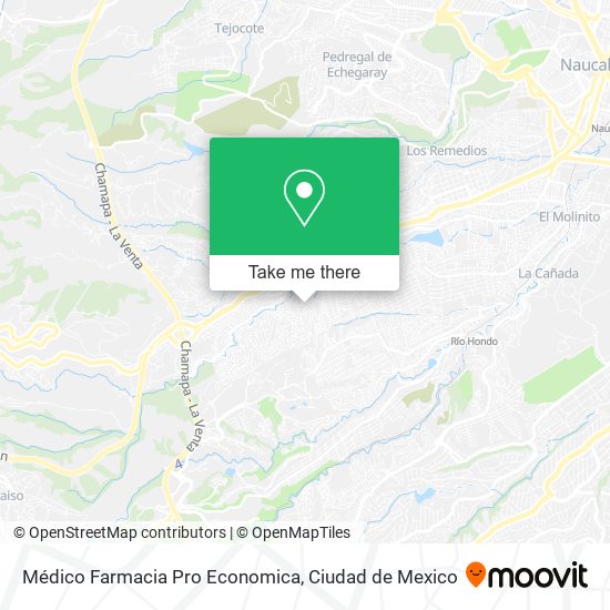 Médico Farmacia Pro Economica map