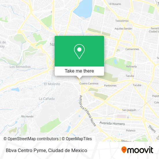 Bbva Centro Pyme map