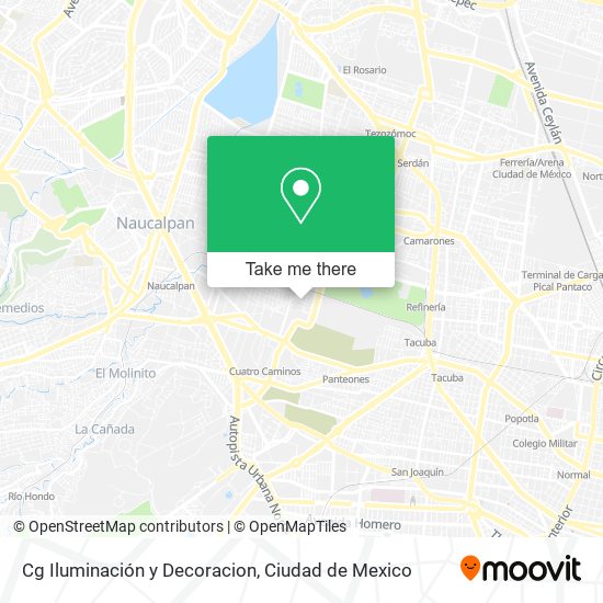 Cg Iluminación y Decoracion map