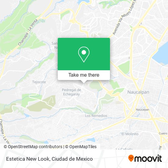 Estetica New Look map