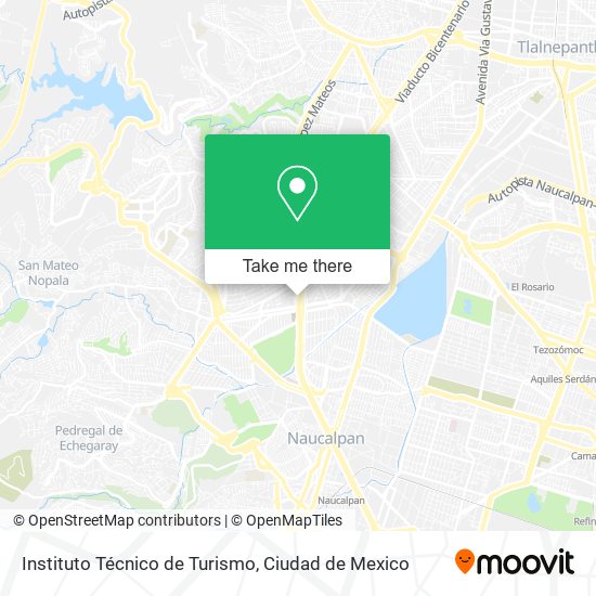 Instituto Técnico de Turismo map