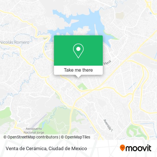 Venta de Cerámica map