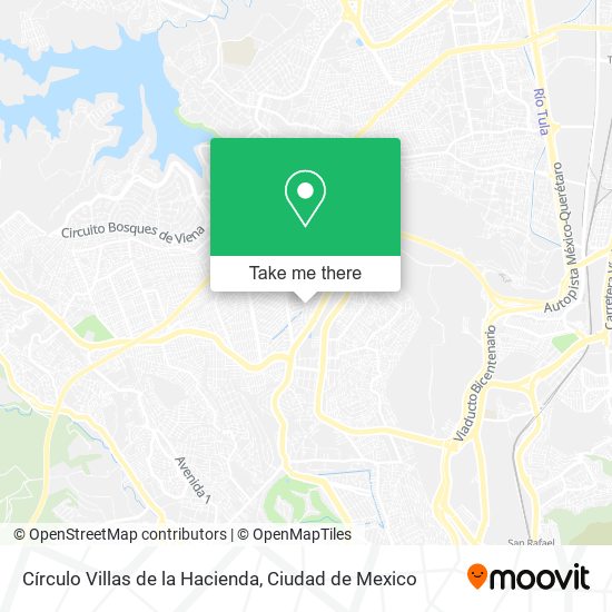 Mapa de Círculo Villas de la Hacienda