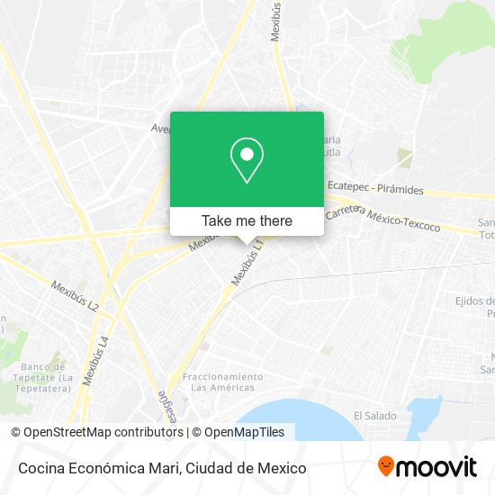 Cocina Económica Mari map