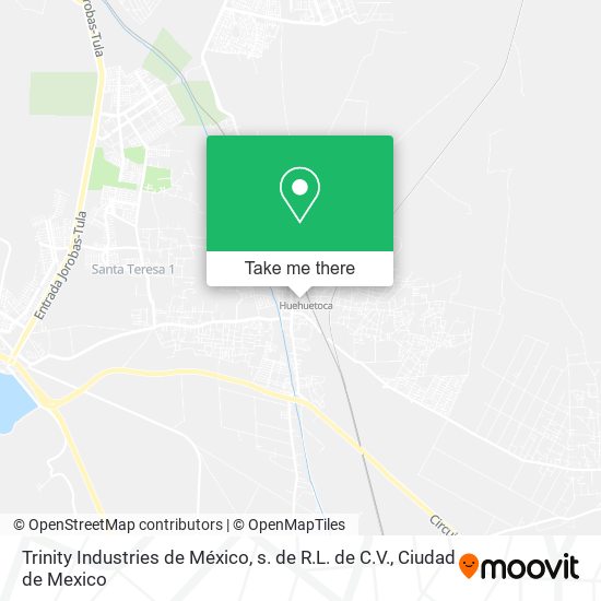 Trinity Industries de México, s. de R.L. de C.V. map