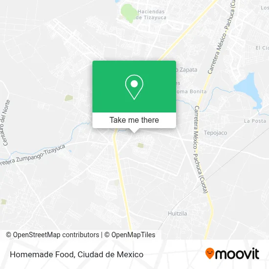 Comida Casera map