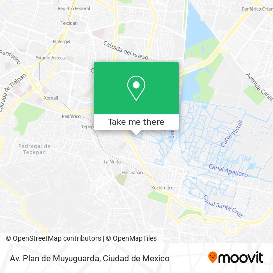 Av. Plan de Muyuguarda map