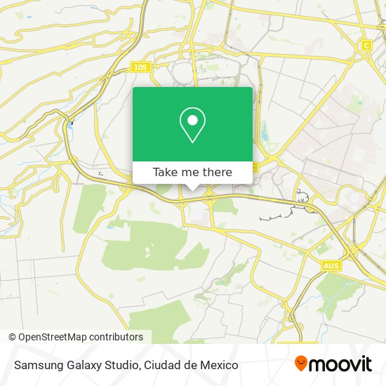 Samsung Galaxy Studio map