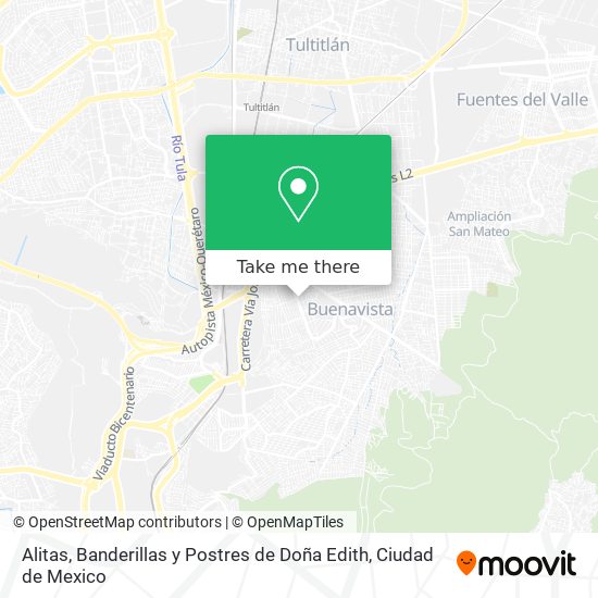Alitas, Banderillas y Postres de Doña Edith map