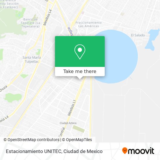 Estacionamiento UNITEC map