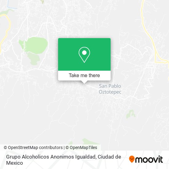 Mapa de Grupo Alcoholicos Anonimos Igualdad