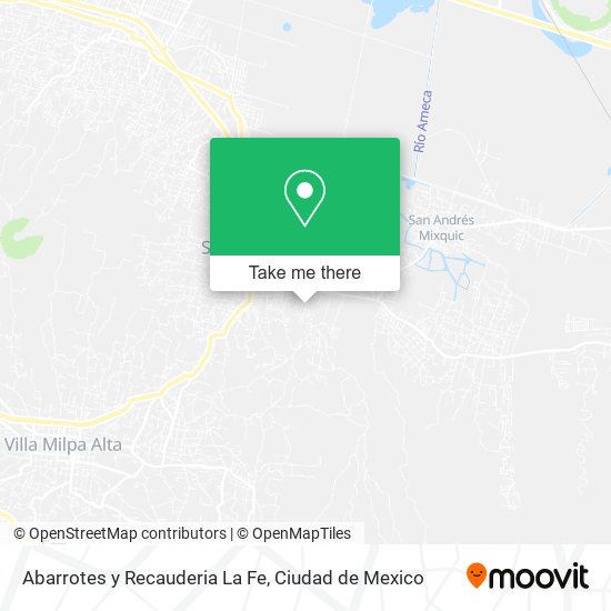 Abarrotes y Recauderia La Fe map