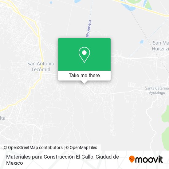 Materiales para Construcción El Gallo map
