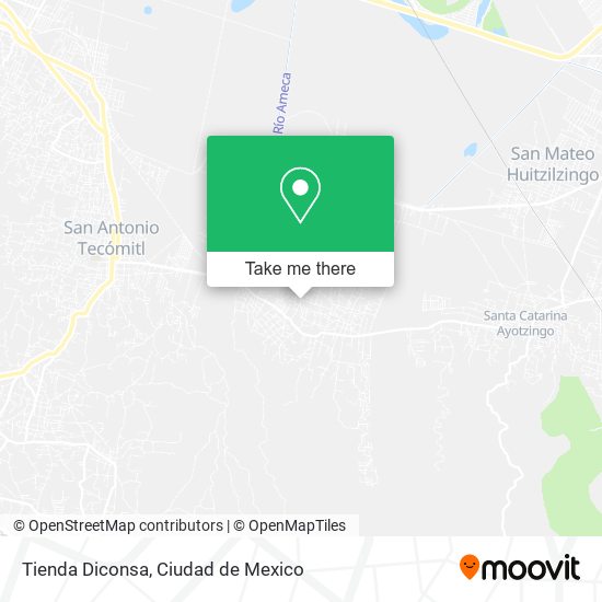 Mapa de Tienda Diconsa