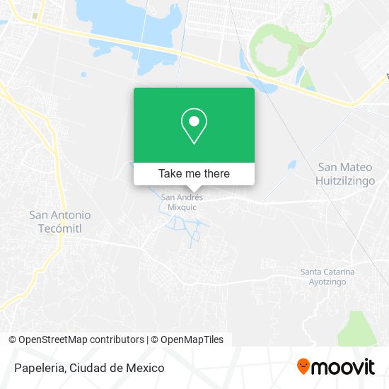 Mapa de Papeleria