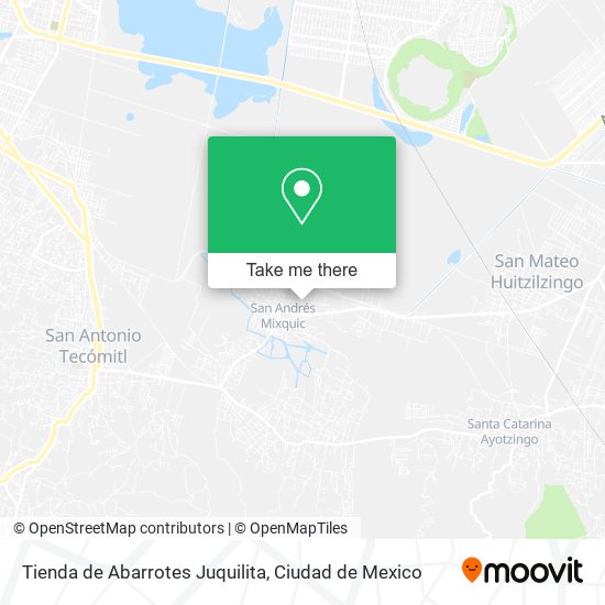 Tienda de Abarrotes Juquilita map