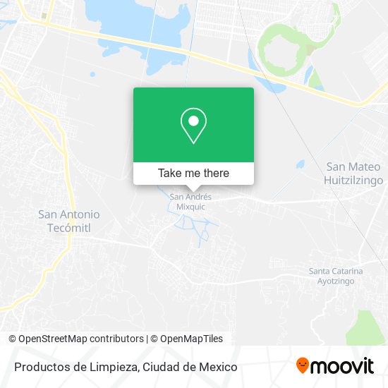 Productos de Limpieza map