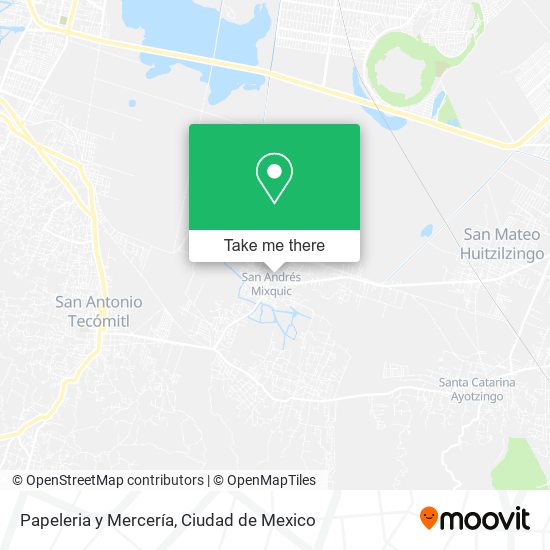 Papeleria y Mercería map