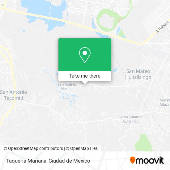 Taqueria Mariana map