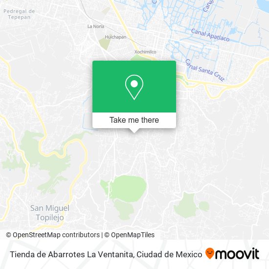 Tienda de Abarrotes La Ventanita map
