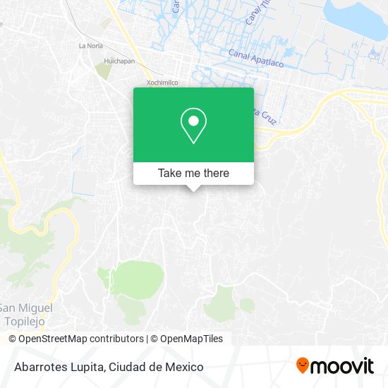 Abarrotes Lupita map