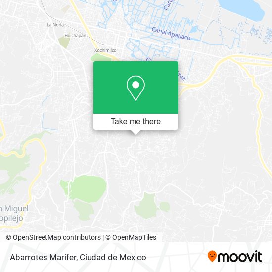 Abarrotes Marifer map