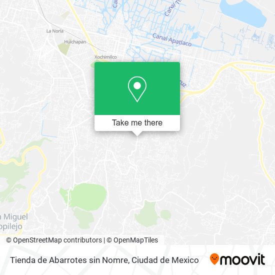 Mapa de Tienda de Abarrotes sin Nomre