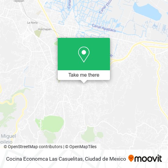 Cocina Economca Las Casuelitas map