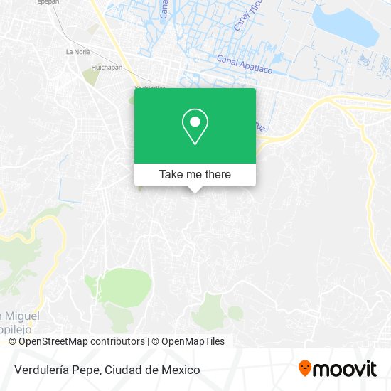 Verdulería Pepe map