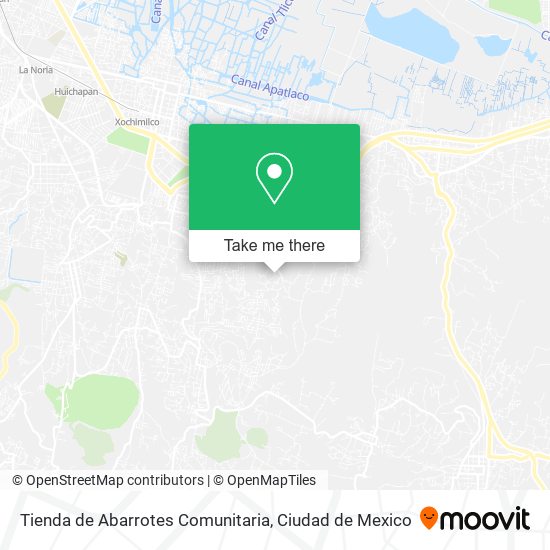 Tienda de Abarrotes Comunitaria map