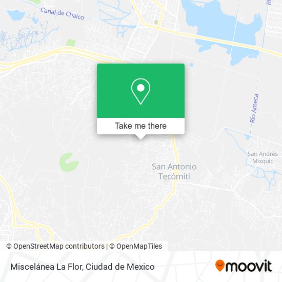 Mapa de Miscelánea La Flor