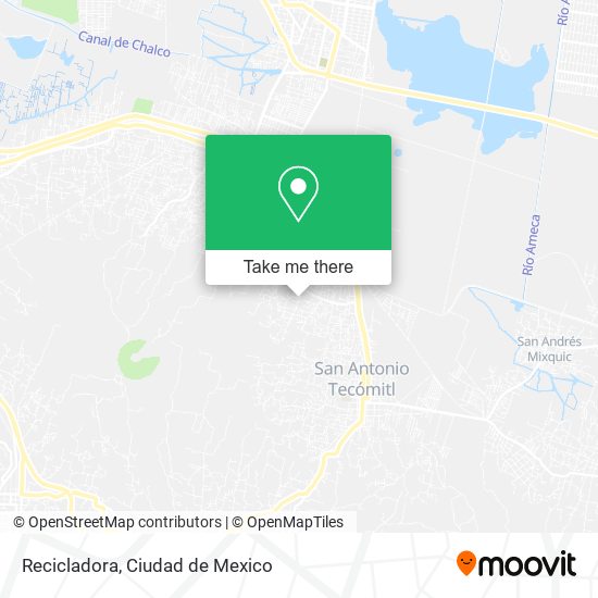 Recicladora map