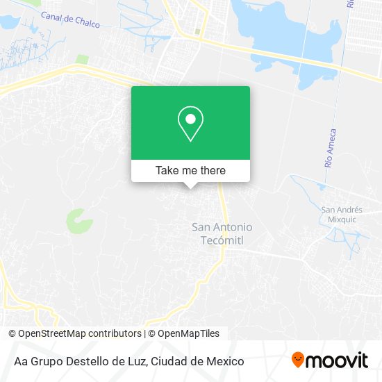 Aa Grupo Destello de Luz map