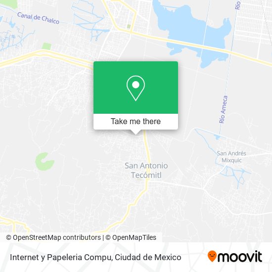 Internet y Papeleria Compu map
