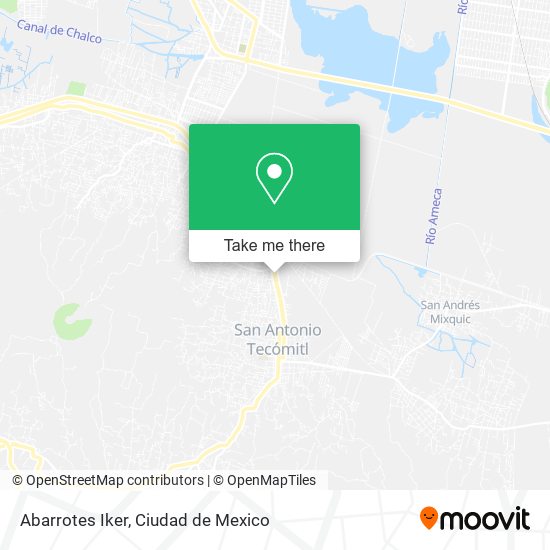Abarrotes Iker map