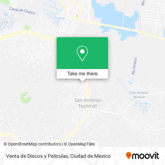 Venta de Discos y Peliculas map